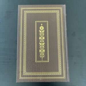 "Rhetoric and on Poetics" Aristotle Franklin Library Leather Vintage Book 1981